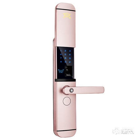 华鹰智能锁 滑盖指纹锁 家用指纹密码锁